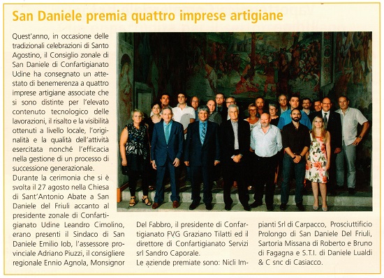 Premio confartigianato