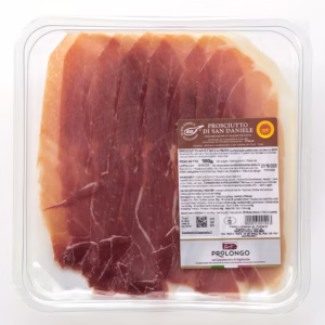 Vaschetta di Prosciutto Crudo San Daniele affettato